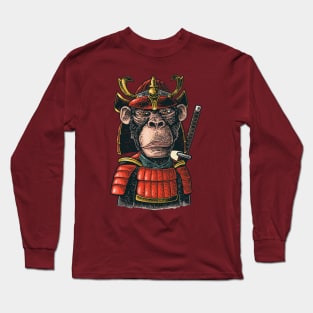 Monkey Samurai Long Sleeve T-Shirt